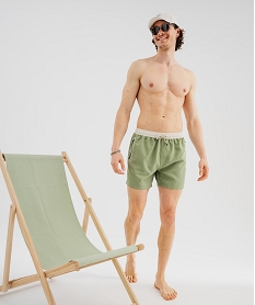 GEMO Short de bain bicolore homme - Roadsign vert standard