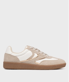 GEMO Baskets basses à lacets femme - Camps United blanc standard