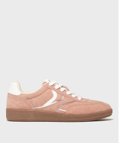 GEMO Baskets basses à lacets femme - Camps United Rose