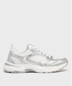 GEMO Chaussures de running légères en mesh femme - 5 Miles argente