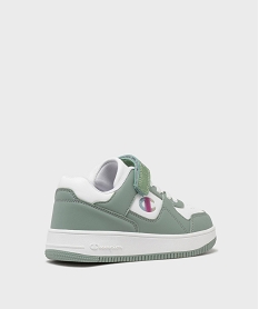 baskets basses rd18 low a lacets et scratch fille - champion vert basketsK860501_4