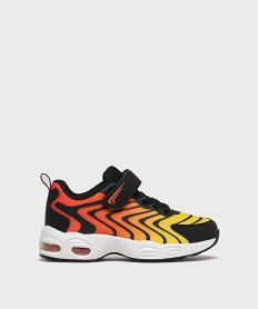 GEMO Baskets sport 5 MILES à scratch garçon Orange