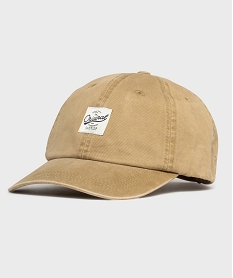 GEMO Casquette en coton délavé homme beige standard