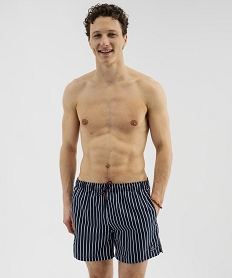 GEMO Short de bain rayé homme - LuluCastagnette Bleu