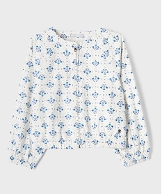 GEMO Blouson léger à motifs fleuris fille - LuluCastagnette Beige