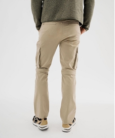 pantalon cargo 2-en-1 transformable en short homme - roadsign beigeK925001_4