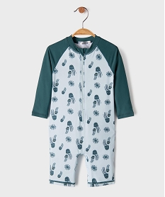 GEMO Maillot de bain combinaison motifs marins bébé garçon Bleu