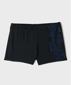 GEMO Short de bain à motifs graphiques garçon noir standard