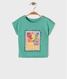 GEMO Tee-shirt manches courtes Vert