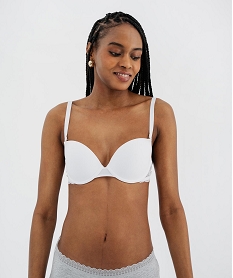 GEMO Soutien-gorge corbeille avec bretelles multipositions blanc vif