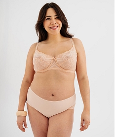 GEMO Soutien-gorge emboitant à armatures femme grande taille Rose