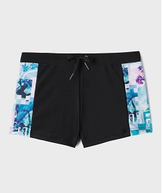 GEMO Short de bain motif surf garçon - Freegun noir standard