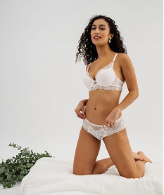 soutien-gorge push-up en dentelle blanc standard soutien-gorge push-upK974801_3