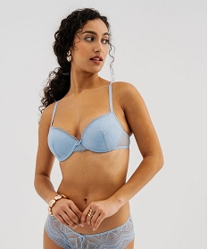 GEMO Soutien-gorge corbeille à armatures femme Bleu