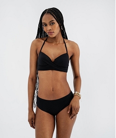 bas de maillot de bain shorty femme noir standardL017301_3