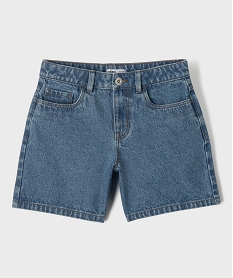 GEMO Short en jean coupe large fille bleu standard