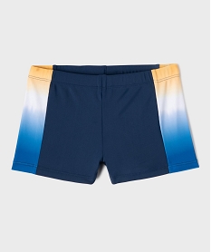 GEMO Maillot de bain avec bandes latérales garçon Bleu