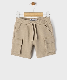 GEMO Short uni avec poches cargo bébé garçon Beige