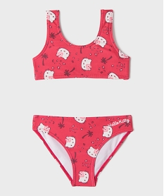 GEMO Maillot de bain 2 pièces imprimé bébé fille - Hello Kitty Rouge