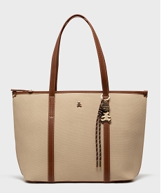 GEMO Sac cabas grand volume multimatière femme - LuluCastagnette Beige