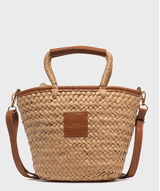 GEMO Sac à main en paille de papier fille - LuluCastagnette Beige