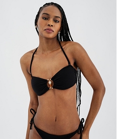 ROBE COURTE FEV 14XAHUT 14XAHUT SG BANDEAU BAIN FBA DODIQ NOIR:SAP50067887-