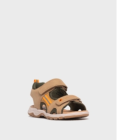sandales a scratch garcon - 5 miles beige standardL144101_2