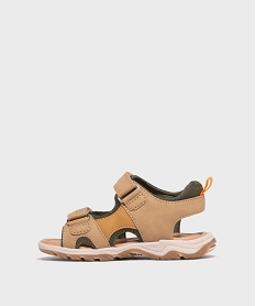 sandales a scratch garcon - 5 miles beige standardL144101_3