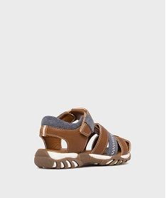 sandales a brides bi-matieres garcon - buggy orangeL148601_4