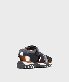 sandales a brides bi-matieres garcon - buggy bleuL153201_4