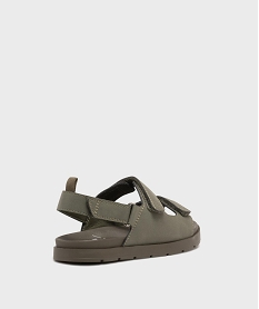 sandales a scratch monochromes garcon - 5 miles kaki standardL154001_4