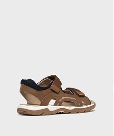 sandales a double scratch garcon - 5 miles marron standardL155501_4