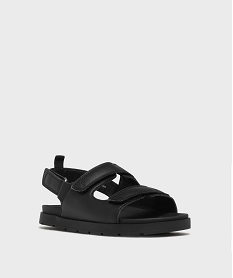 sandales a scratch monochromes garcon - 5 miles noir standardL155701_2