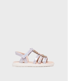 GEMO Sandales à brides scintillantes avec papillons fille - Lovely Wings Violet