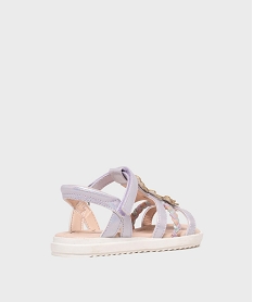 sandales a brides scintillantes avec papillons fille - lovely wings violetL163001_4