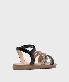 sandales a brides metallisees et pailletees fille - lovely wings noir vifL170601_4