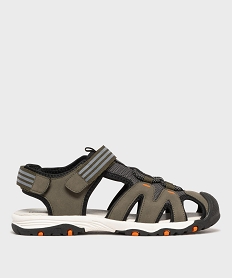 GEMO Sandales à bout fermé et dessus en mesh garçon - 5 MILES Vert