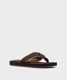 claquettes a entredoigt homme - lee cooper marron standardL189801_2