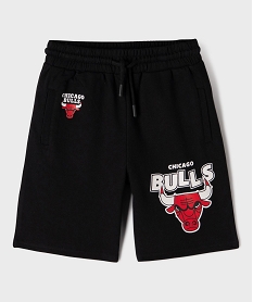 GEMO Bermuda de sport garçon - Chicago Bulls noir standard