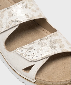 mules a brides ajustables par scratchs femme - emilia rosa beigeL211601_3