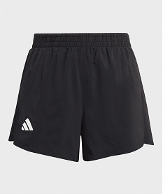 GEMO Short de sport ample avec taille élastique garçon - Adidas noir standard