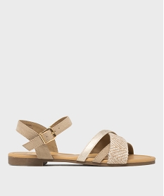 GEMO Sandales à brides femme - Valentina Baldano Beige