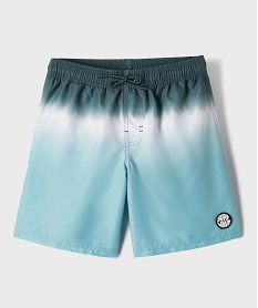 GEMO Short de surf coloris dégradé garçon Bleu