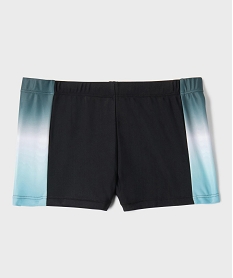 GEMO Maillot de bain forme boxer avec bandes tie-and-dye garçon Bleu
