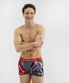 GEMO Boxer en microfibre imprimé homme - Freegun x Assassins Creed Gris