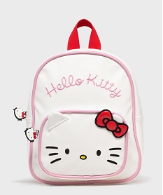GEMO Sac à dos imprimé Hello Kitty blanc standard