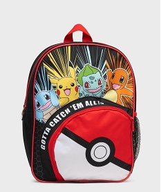 GEMO Sac à dos imprimé enfant - Pokémon noir standard