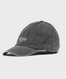 GEMO Casquette baseball en coton fille Gris