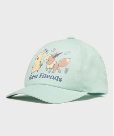 GEMO Casquette fille avec motif Pikachu - Pokemon Vert