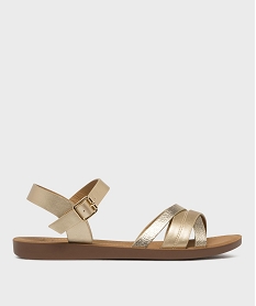 GEMO Sandales à brides scintillantes femme - Valentina Baldano dore